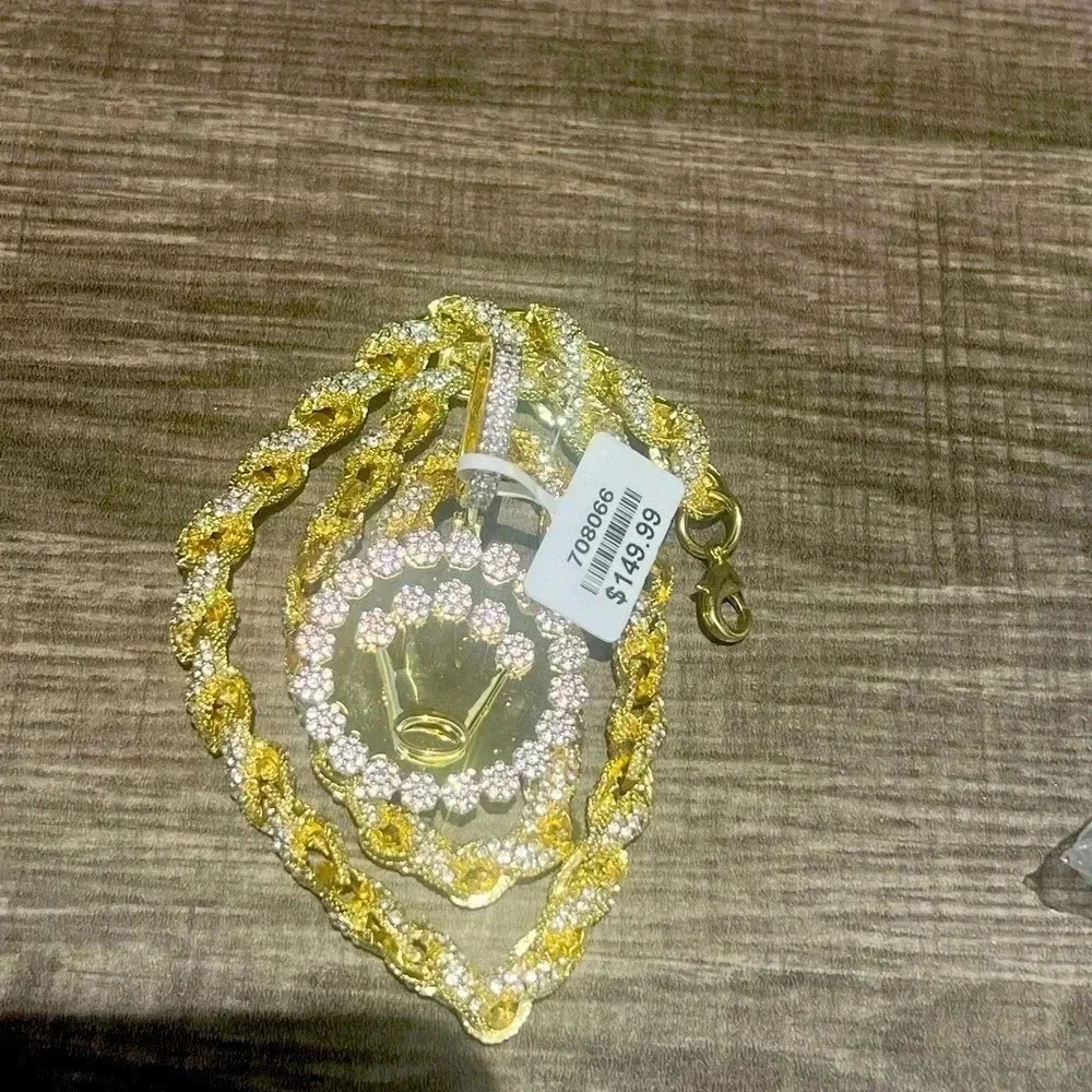 Iced Out Rolex Crown